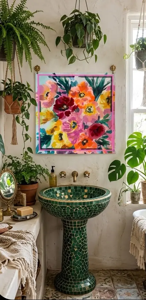 Pañuelo de Satín Florerito (70x70 cm)