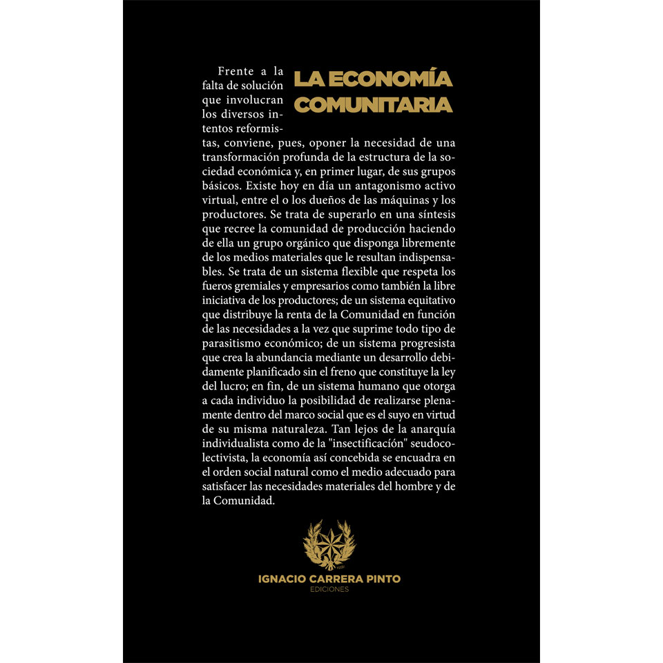 ECONOMÍA COMUNITARIA