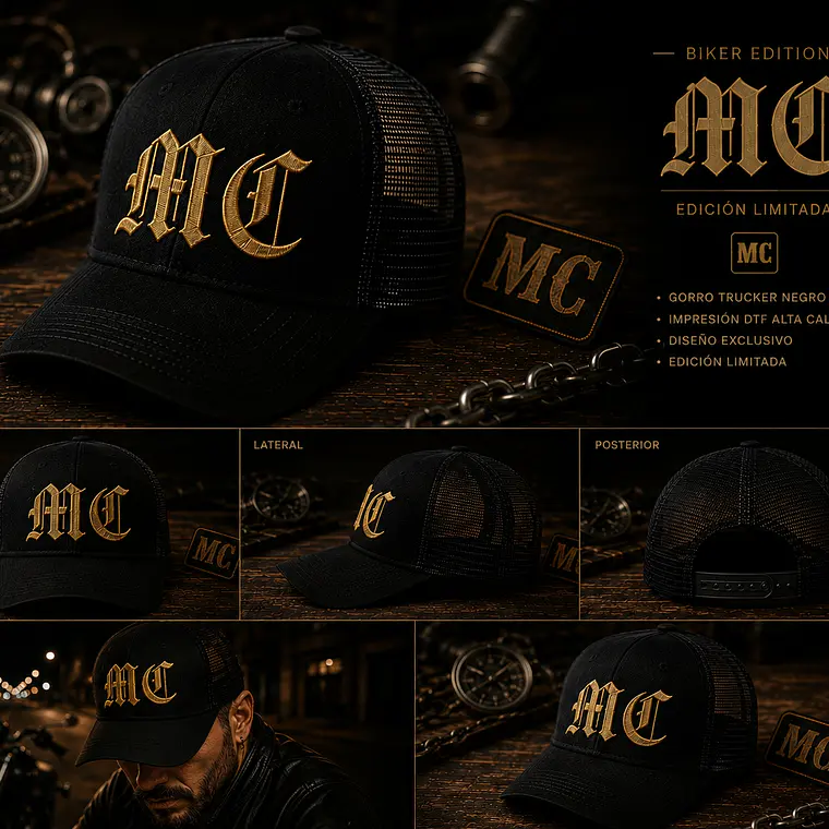 MC Trucker Cap - Biker Edition  2