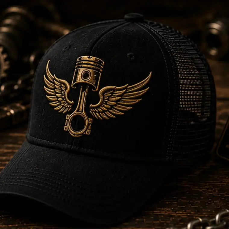 Pistón Wings Trucker Cap — Biker Edition 1