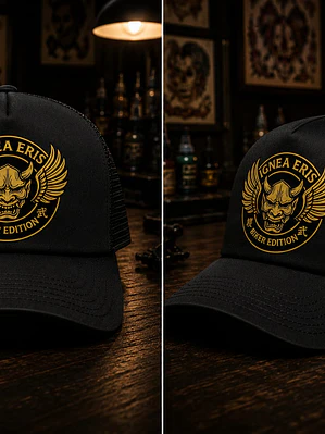 OFFICIAL INSIGNIA IGNEA ERIS TRUCKER CAP - BIKER EDITION