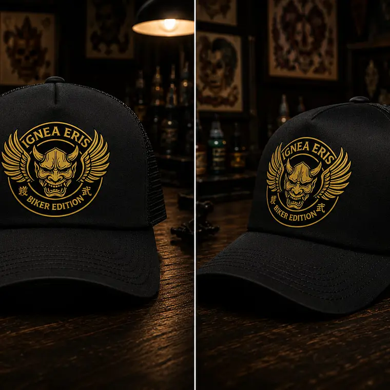 OFFICIAL INSIGNIA IGNEA ERIS TRUCKER CAP - BIKER EDITION 1