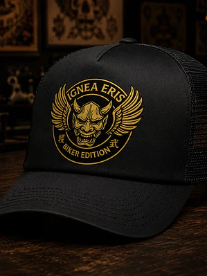 OFFICIAL INSIGNIA IGNEA ERIS TRUCKER CAP - BIKER EDITION