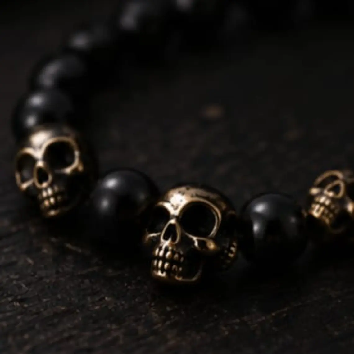 Pulsera Skull Shadow – Biker Edition 2