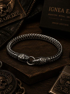 SERPENT RIDER BRACELET-BIKER EDITION