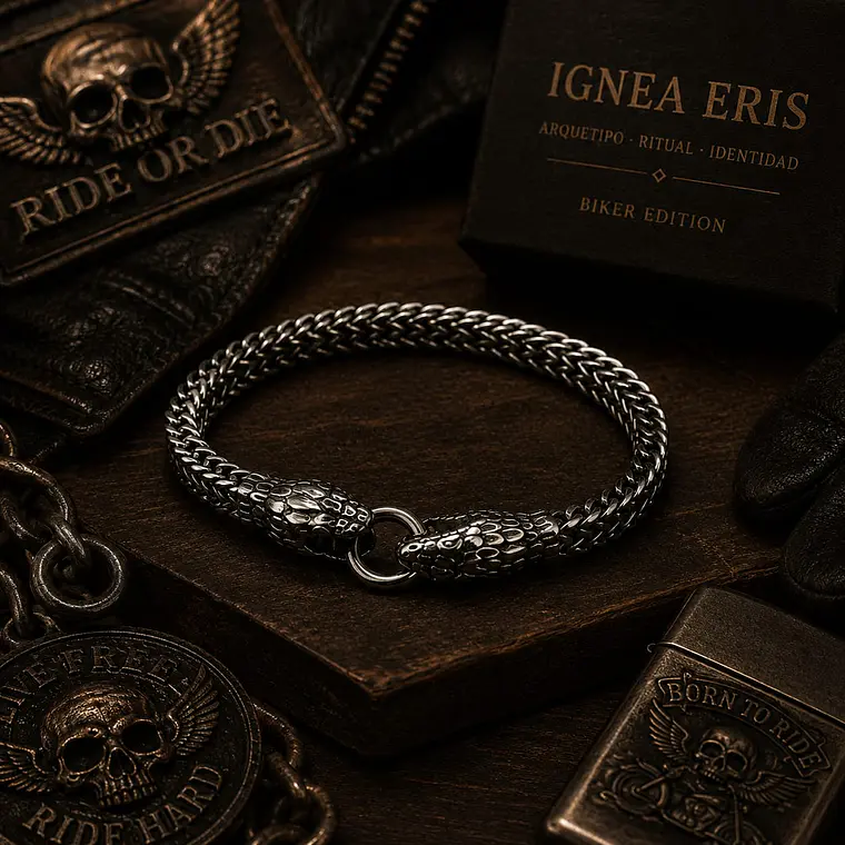SERPENT RIDER BRACELET-BIKER EDITION 1