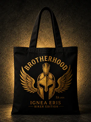 Tote Bag “Brotherhood” – Biker Edition 