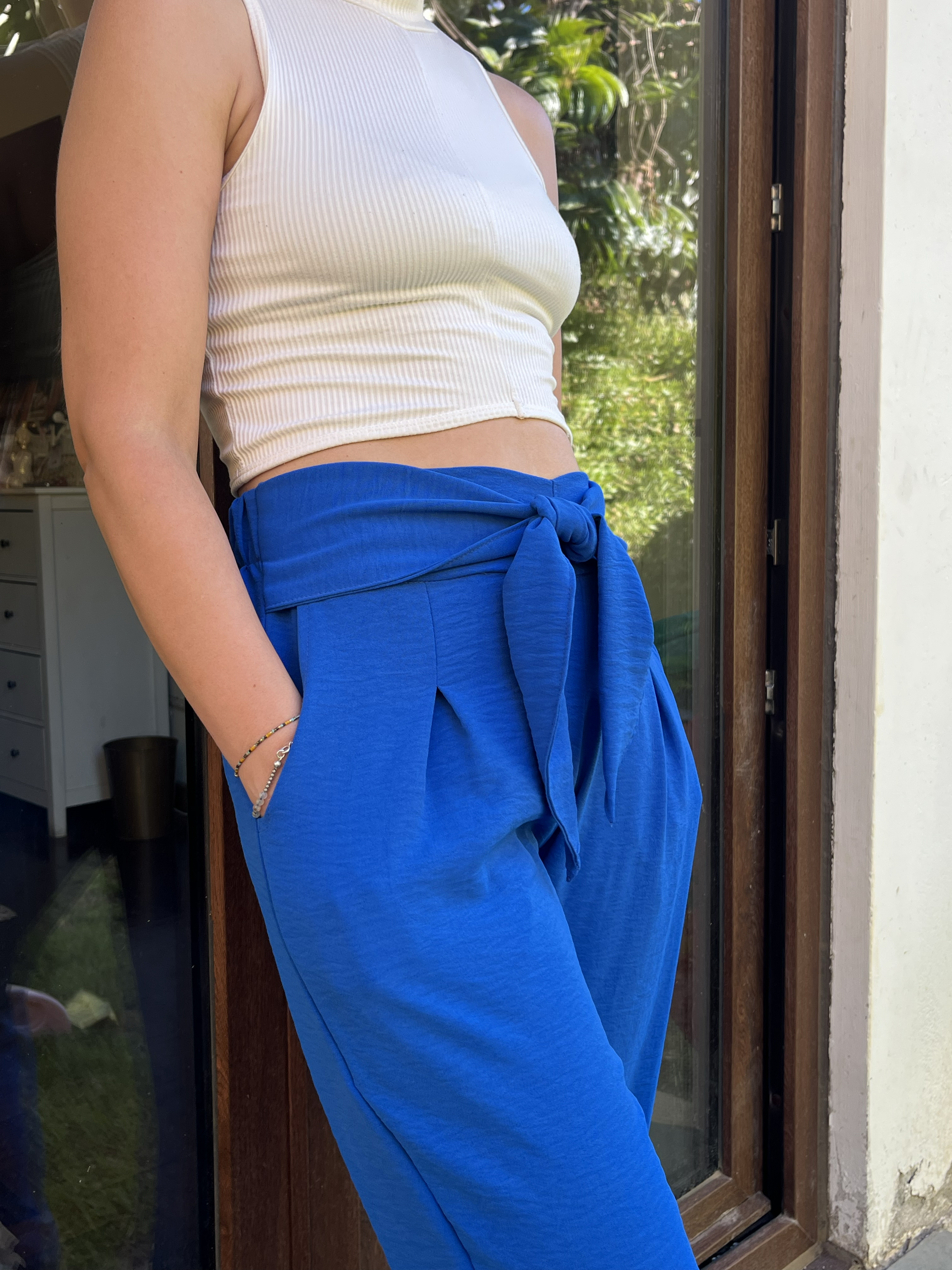 Pantalón Aura Azul rey 