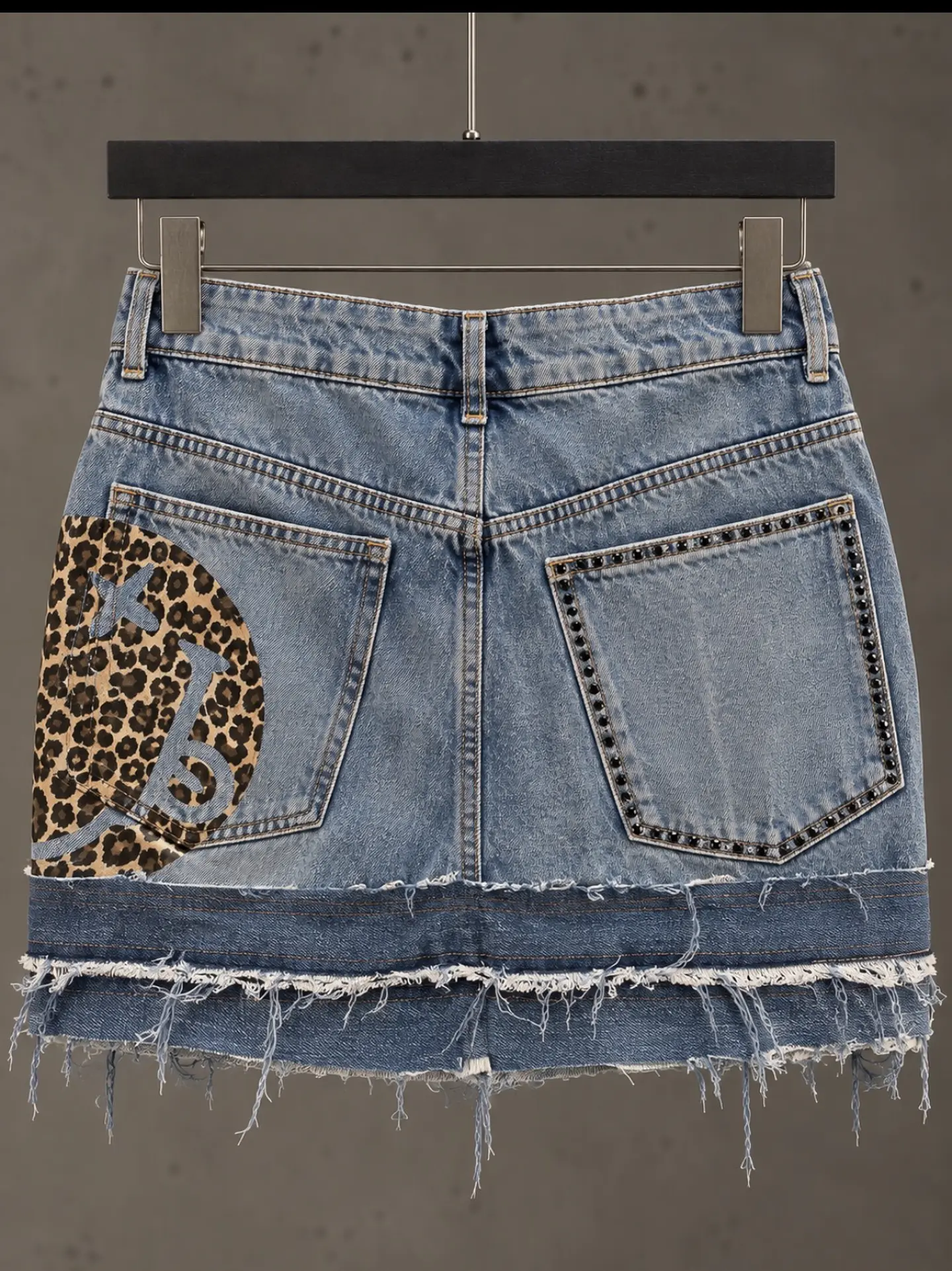 FALDA DENIM CUSTOM | NEVER LOOK BACK 4