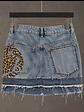 FALDA DENIM CUSTOM | NEVER LOOK BACK - Miniatura 4