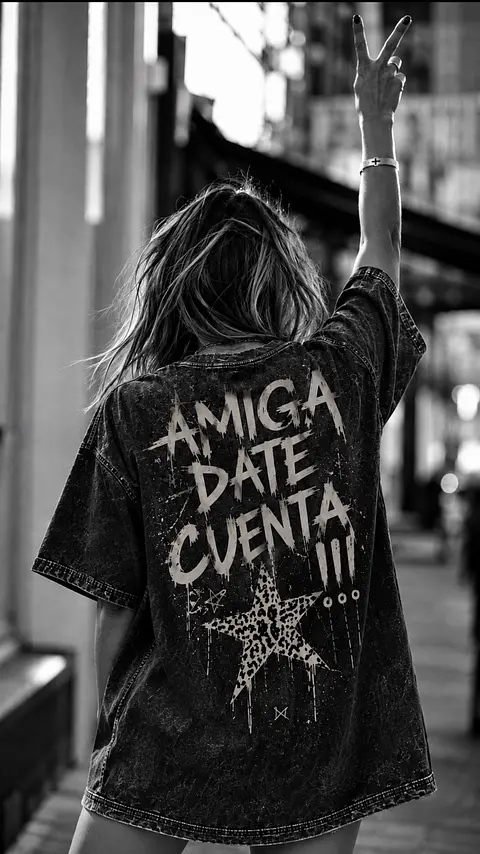 POLERA AMIGA, DATE CUENTA