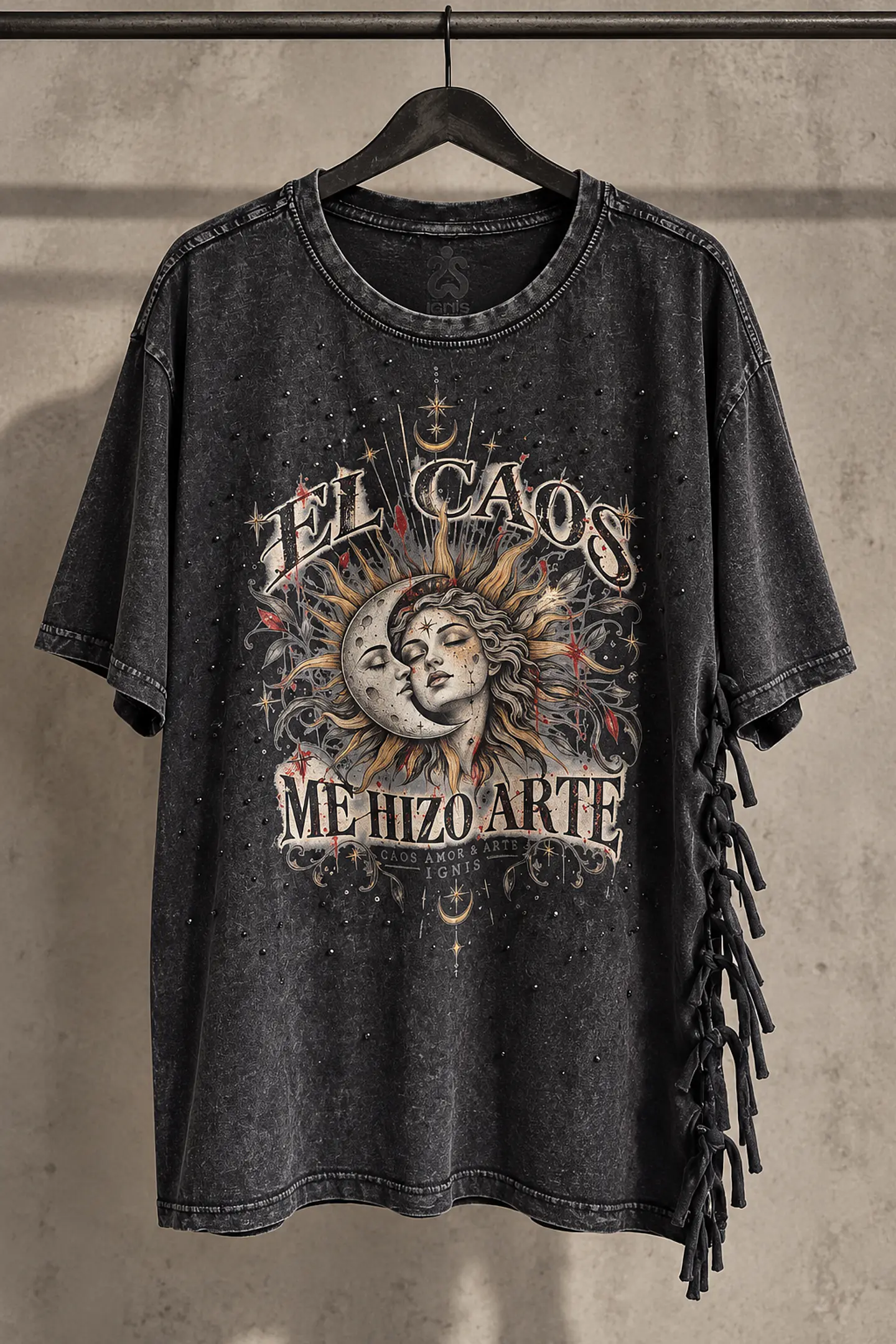 POLERA EL CAOS ME HIZO ARTE 2