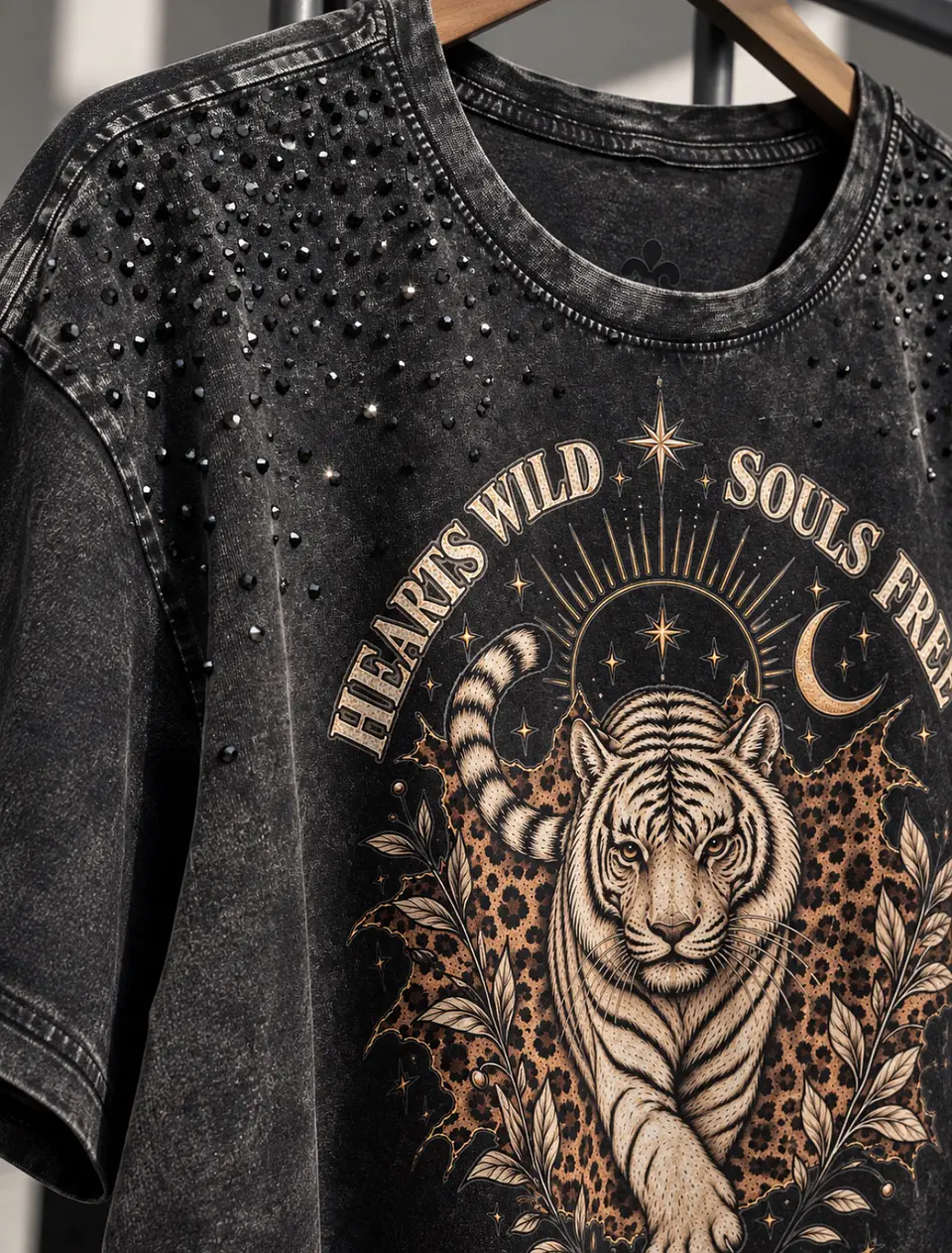 POLERA HEARTS WILD, SOULS FREE 2