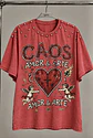 POLERA CAOS, AMOR & ARTE | RED EDITION - Miniatura 4