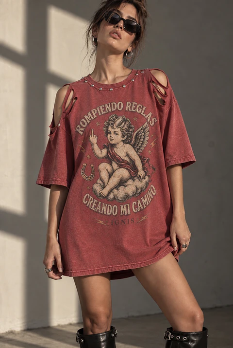 POLERA ROMPIENDO REGLAS