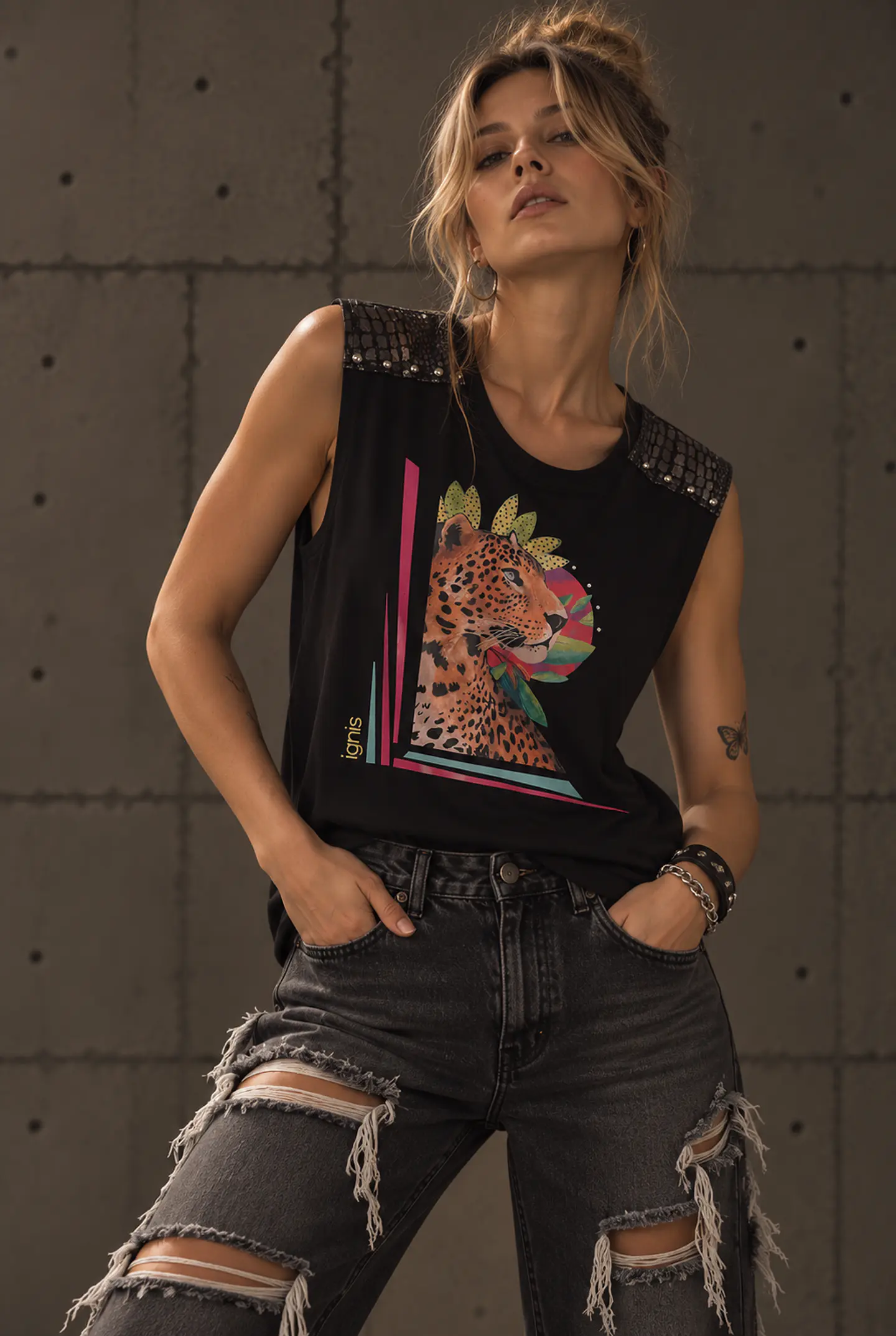 POLERA WILD COLORS 1