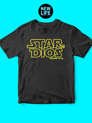 Polo New Life - Star con Dios