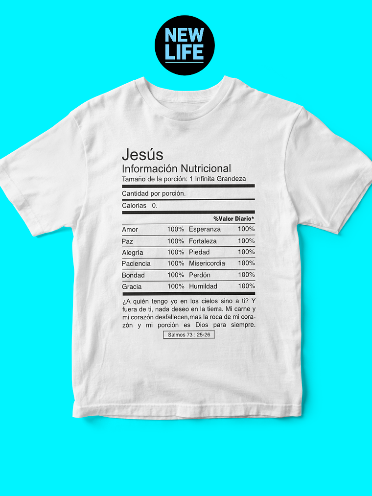 Polo New Life - Cuadro Nutricional 1