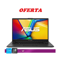 Notebook Asus Intel Core i3, 8 núcleos, 8GB, 256GB,  14" , Win 11