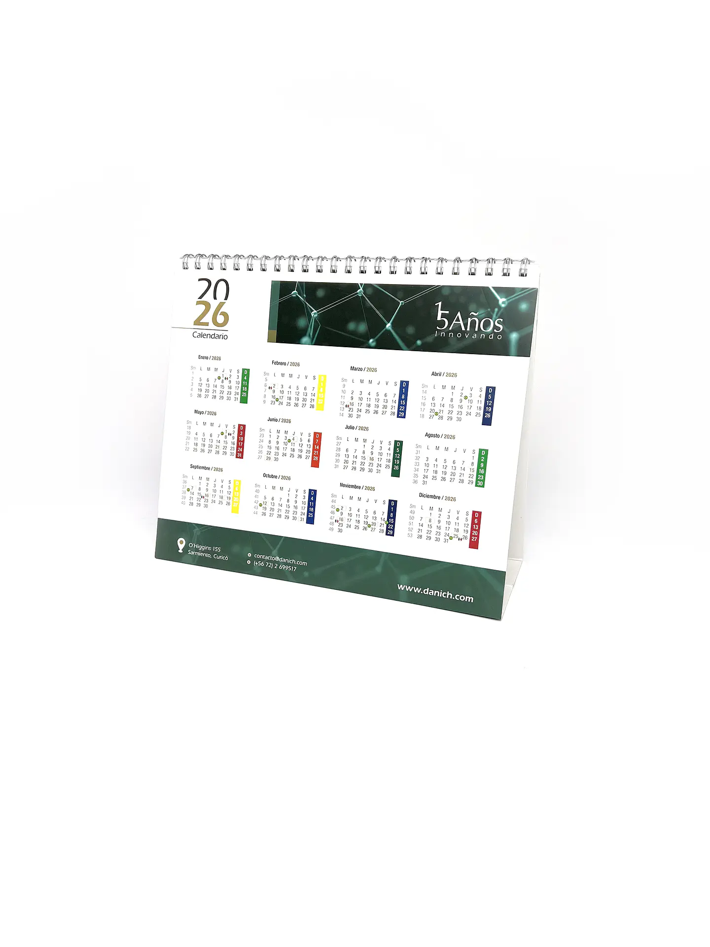 Calendario Danich (Muestra) 2