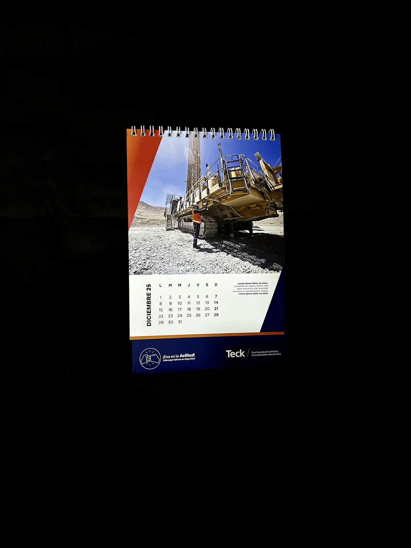 Calendario Teck 3