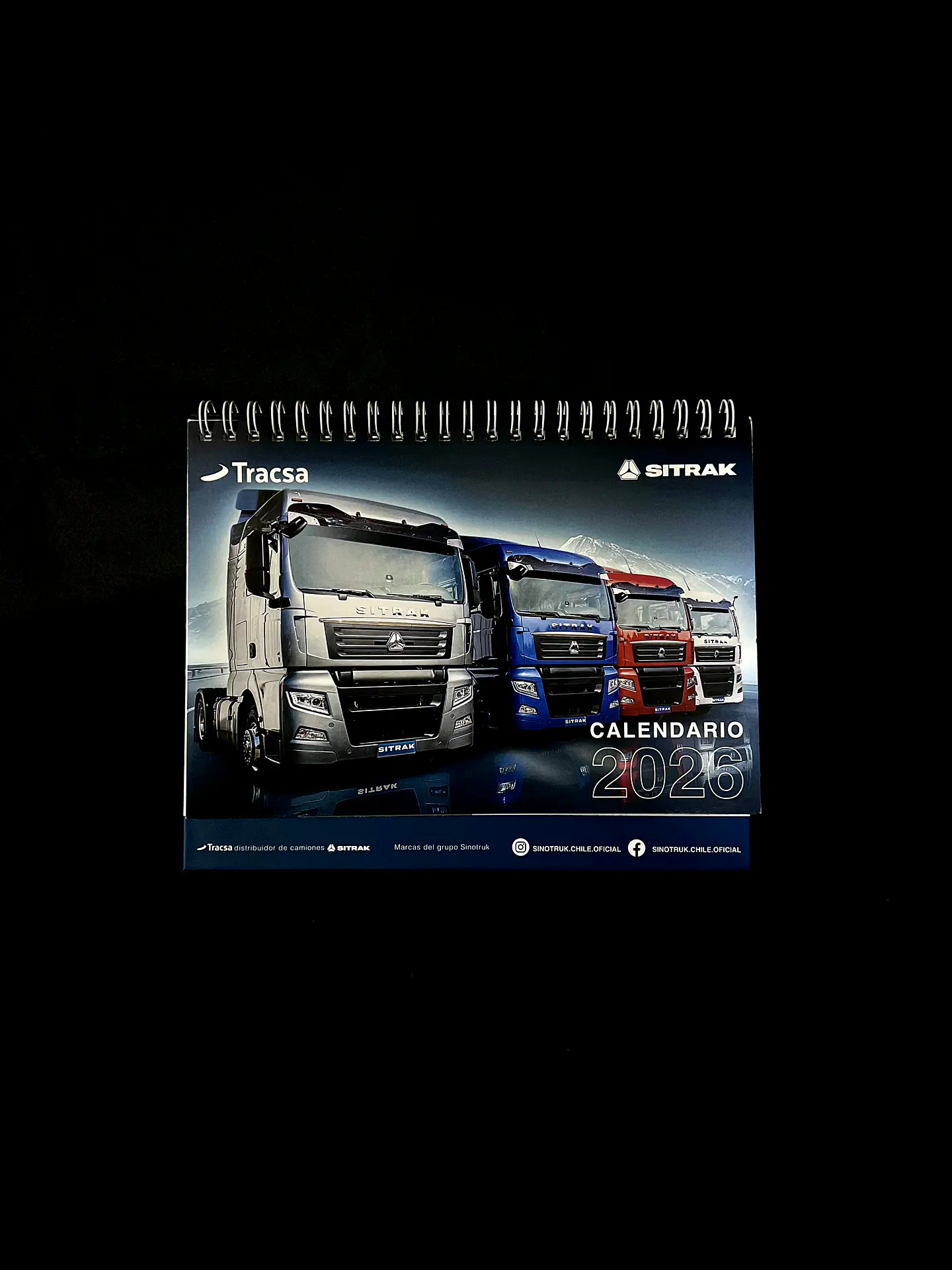 Calendario de mesa Sitrak (Muestra) 1