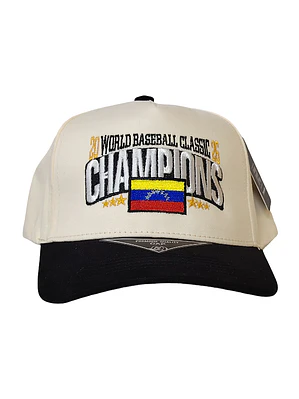Gorra Vzla Campeon  2026 Beige