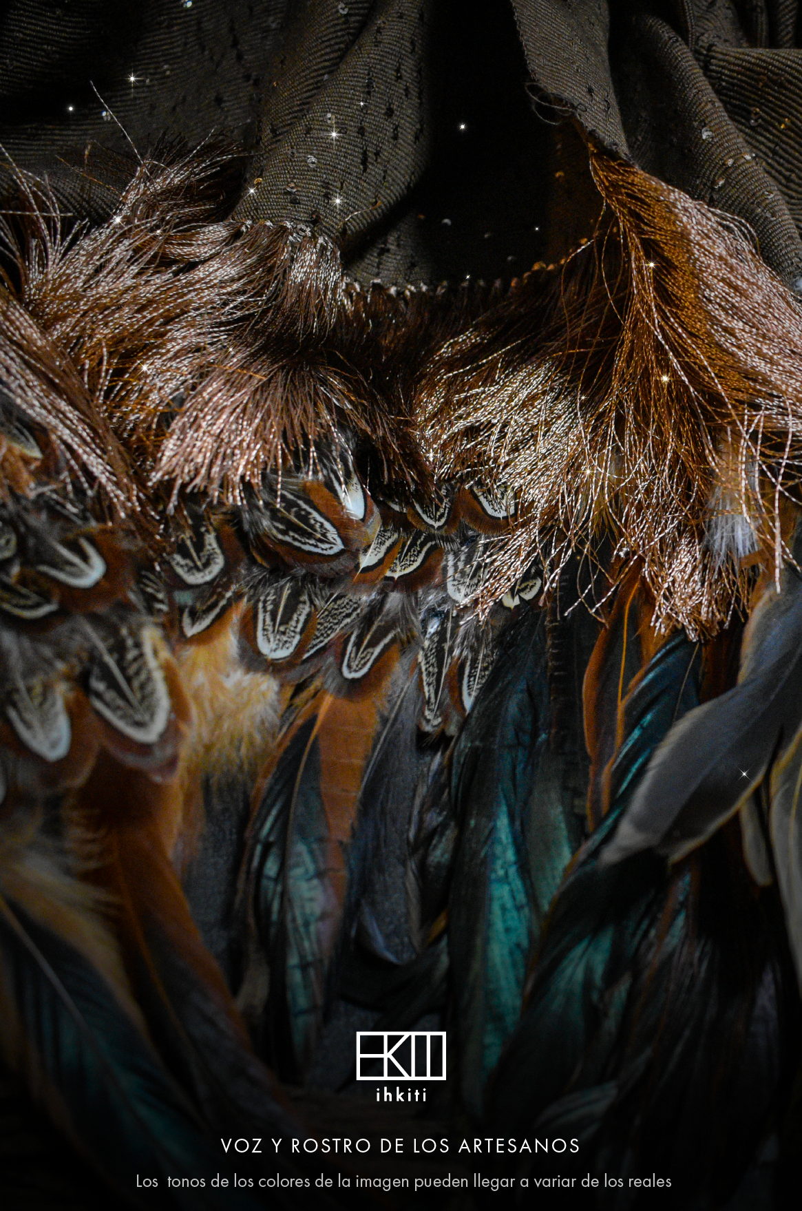 Rebozo Ceremonial Purépecha ÁGUILA