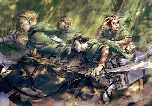 Aros Pendientes Shingeki No Kyojin Legión De Reconocimiento  8
