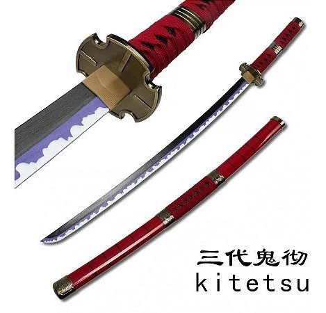 Katana One Piece Bambu Cosplay Zoro Trafalgar Law Oden Y Más 7