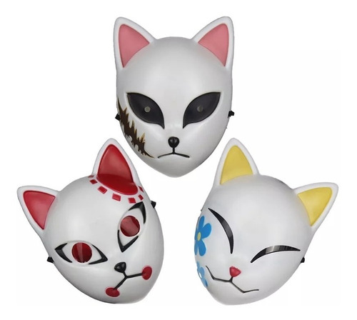 Mascara Kitsune Tanjiro Kimetsu No Yaiba 6