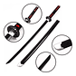 Katana Nichirin Kimetsu No Yaiba Bambu Cosplay Prop - Miniatura 7