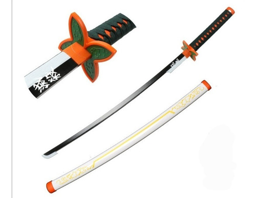 Katana Nichirin Kimetsu No Yaiba Bambu Cosplay Prop 11