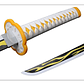 Katana Nichirin Kimetsu No Yaiba Bambu Cosplay Prop - Miniatura 17