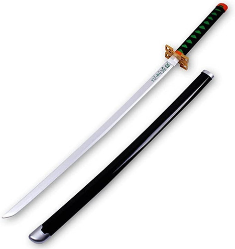 Katana Nichirin Kimetsu No Yaiba Bambu Cosplay Prop 18