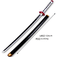 Katana Nichirin Kimetsu No Yaiba Bambu Cosplay Prop - Miniatura 19