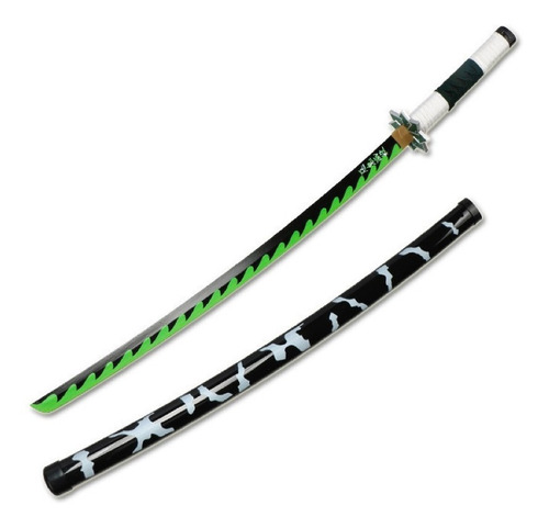 Katana Nichirin Kimetsu No Yaiba Bambu Cosplay Prop 25