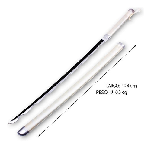 Katana Nichirin Kimetsu No Yaiba Bambu Cosplay Prop 29