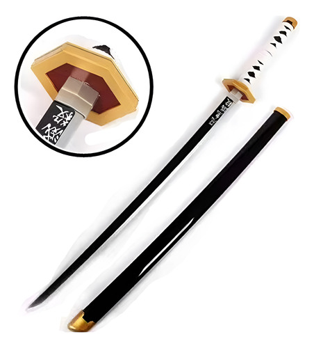 Katana Nichirin Kimetsu No Yaiba Bambu Cosplay Prop 31