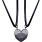 Collar Corazón Pareja Separables Con Imán - Miniatura 6