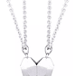 Collar Corazón Pareja Separables Con Imán - Miniatura 7