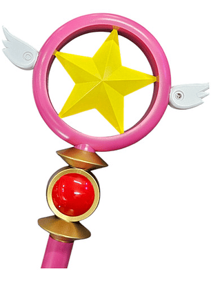 Báculo Del Sello Sakura Card Captor Cosplay Prop 83cm