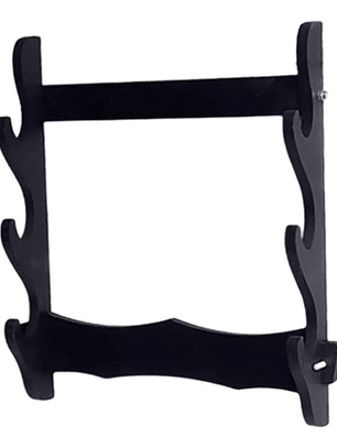 Soporte De Pared Katana Exhibidor 3 Katanas 