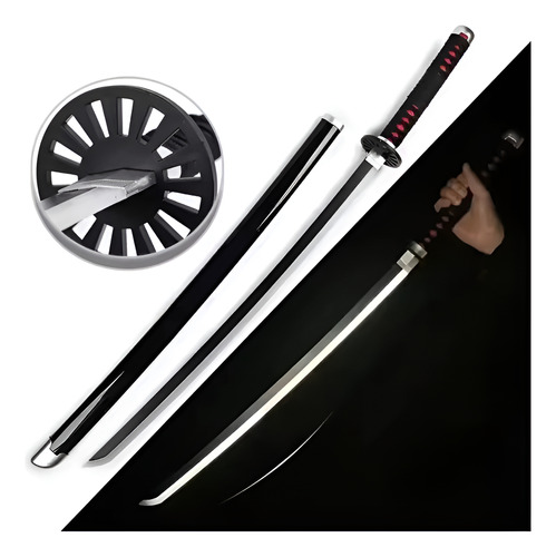Katana Led Tanjiro Demon Slayer Usb Recargable 1