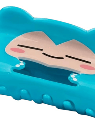 Pinche Cabello Pokemon Snorlax Anime Kawaii