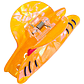 Pinche Cabello Sombrero Luffy One Piece Anime Kawaii - Miniatura 4