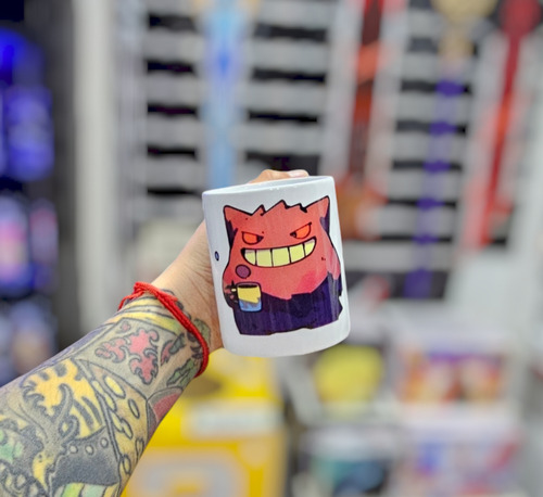 Tazón Mug Pokémon Gengar Toma Tecito 325 Ml 2