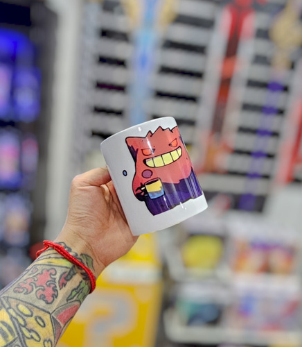 Tazón Mug Pokémon Gengar Toma Tecito 325 Ml 3