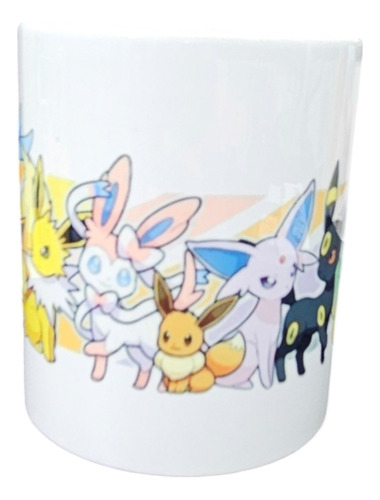 Tazón Mug Pokémon Eevee Evoluciones 325 Ml V2 1