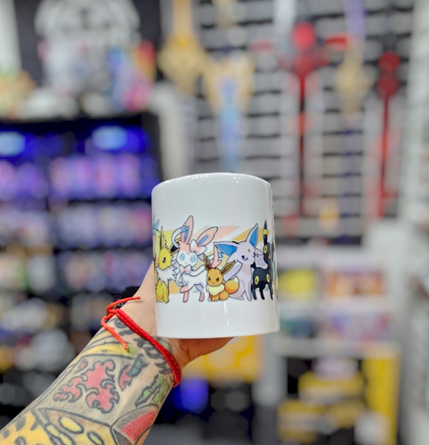 Tazón Mug Pokémon Eevee Evoluciones 325 Ml V2 2